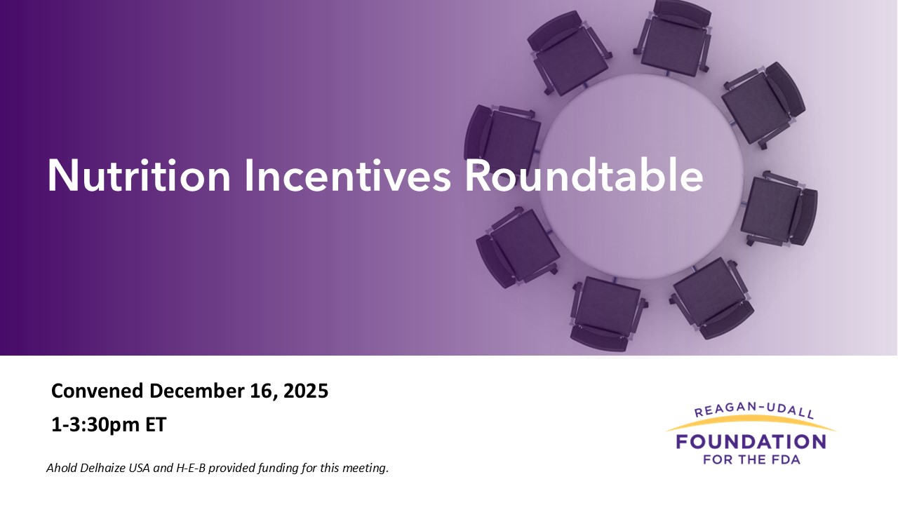 Nutrition Incentives Roundtable Takeaways